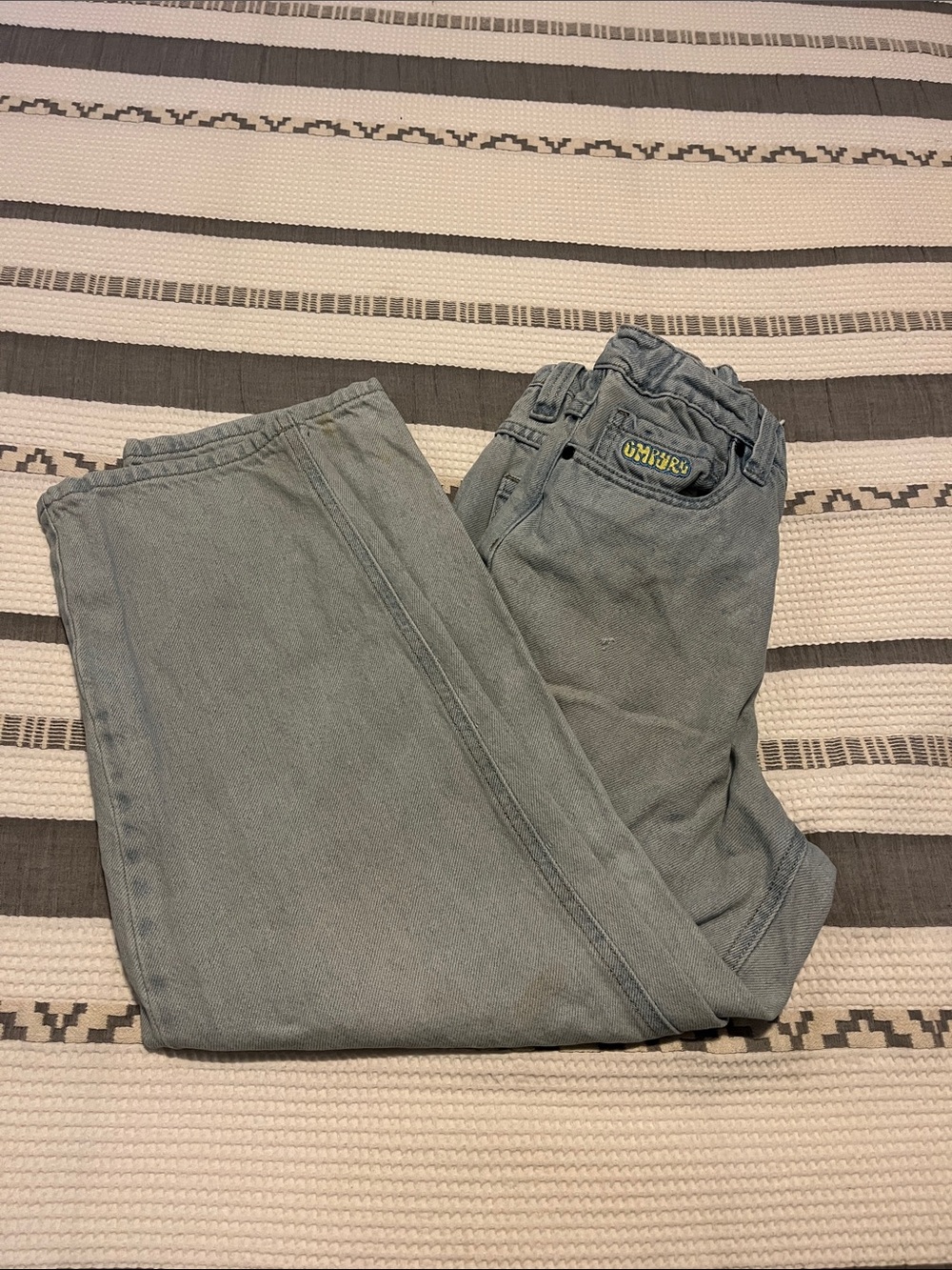 Empyre Kids Washed light blue Elastic Waist Jeans
